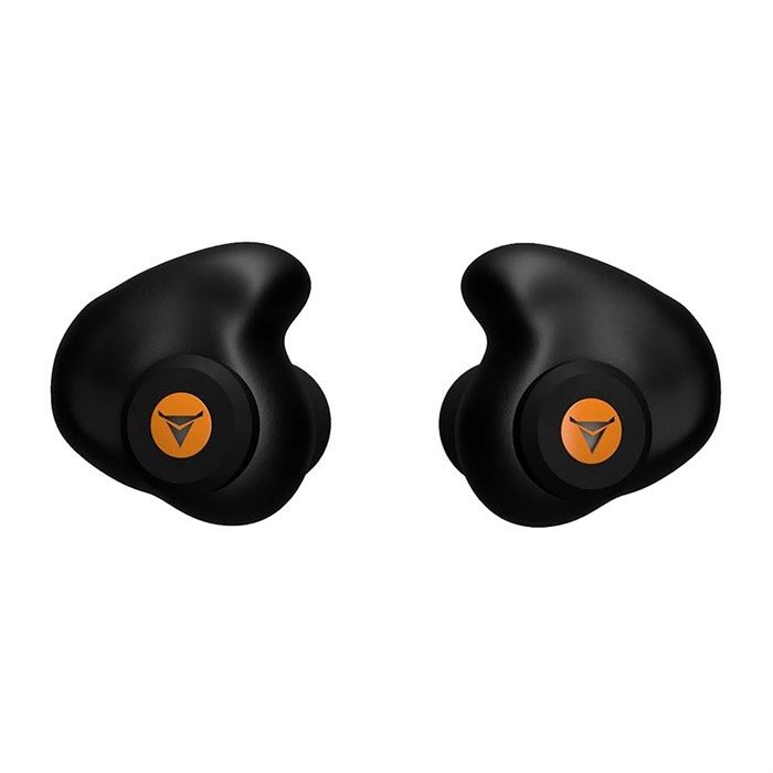 Decibullz FLTR-SHO-BLK Custom Molded Percussive Shooting Earplug Black