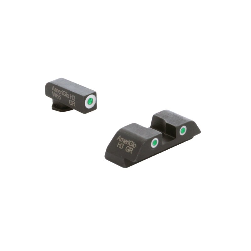 AmeriGlo GL-5113 Classic Tritium Sight Set Glock Gen 5 9mm/.40