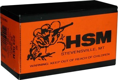 HSM HSM-223-7-N .223 Rem 52Gr Match BTHP 50Rd Ammo