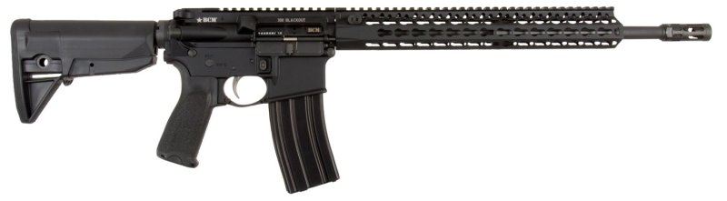 BCM RECCE-16 KMR-A 300 Blackout 16" 30+1 Black Hard Coat Rifle