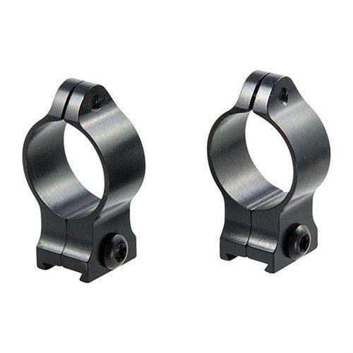TALLEY 100005 1" High Satin Blue Fixed Scope Rings