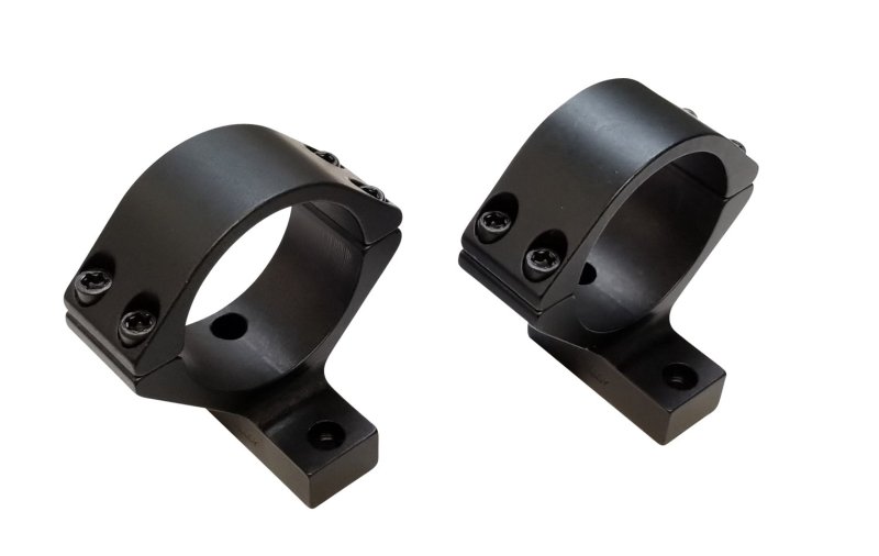 Talley B740719 Scope Mount/Ring Combo 30mm Medium Black Aluminum