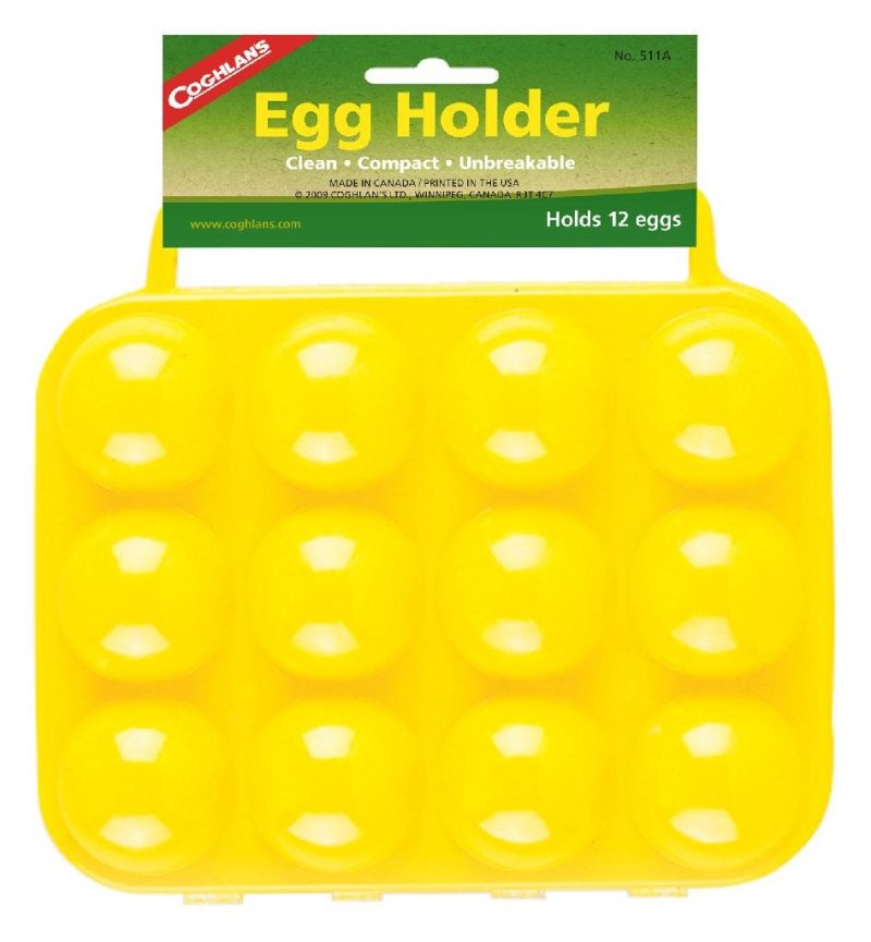 Coghlan's 511A Camper Egg Carrier Holds 12 Unbreakable Plastic