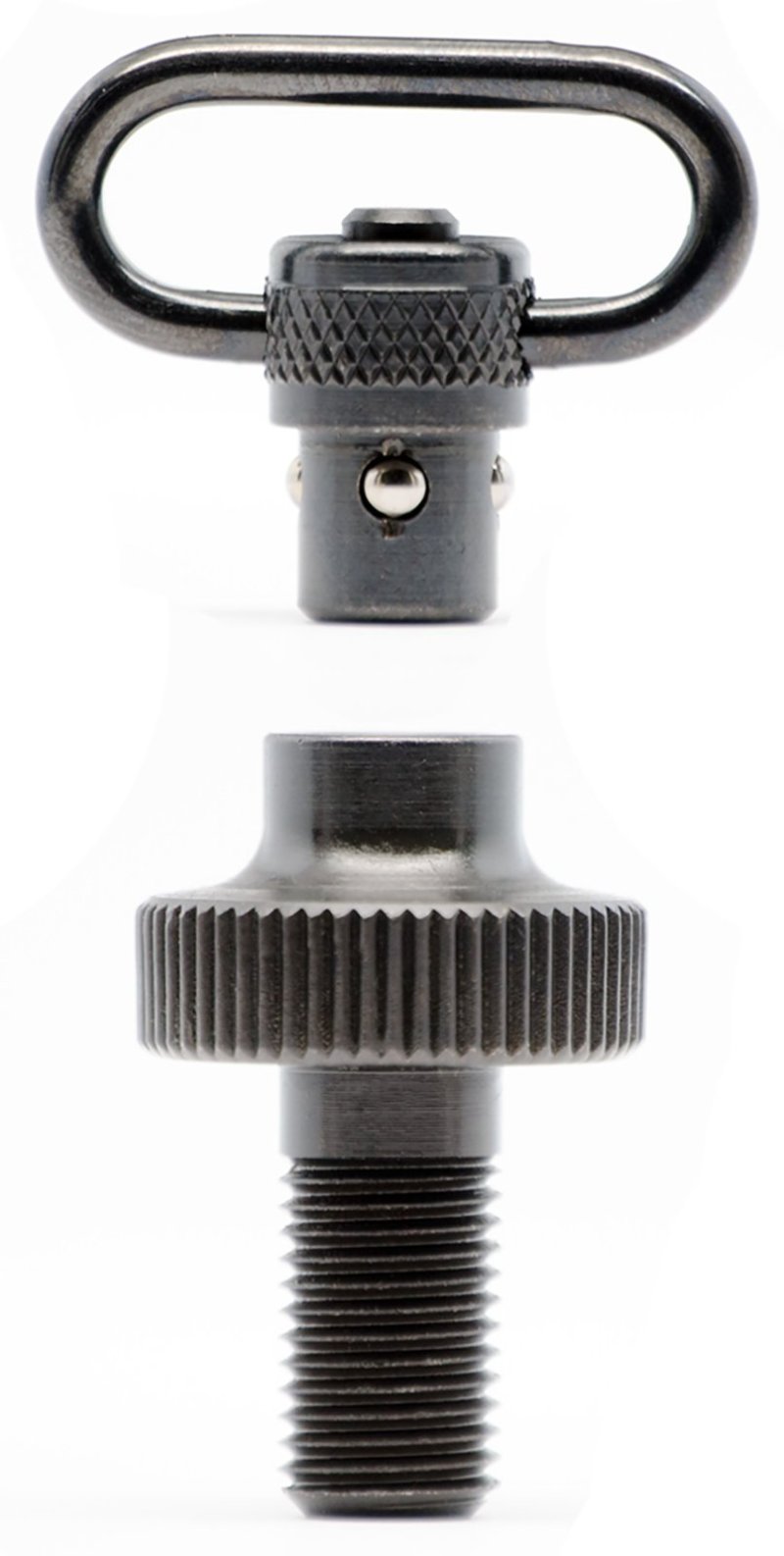 GrovTec GTSW308 Mag Cap 1" Push Button Black Oxide Mossberg 500 12 Ga