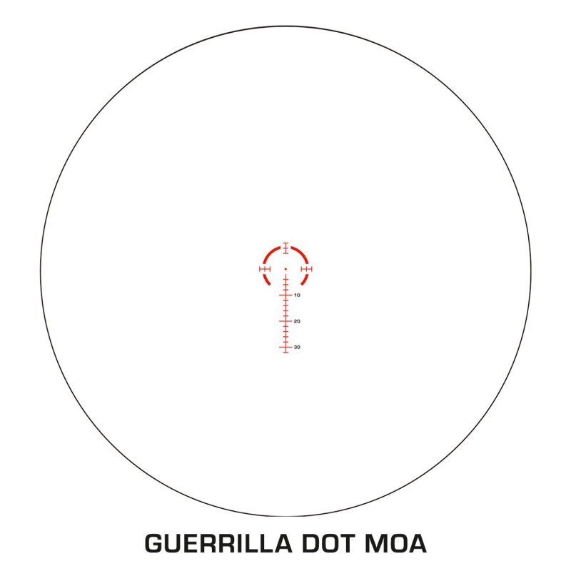 Swampfox Arrowhead LPVO 1-6x24 30mm SFP Guerilla Dot Illuminated