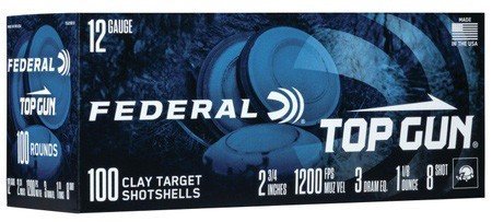 Federal Premium Ammunition Top Gun TG121008 12 Gauge 2.75 In