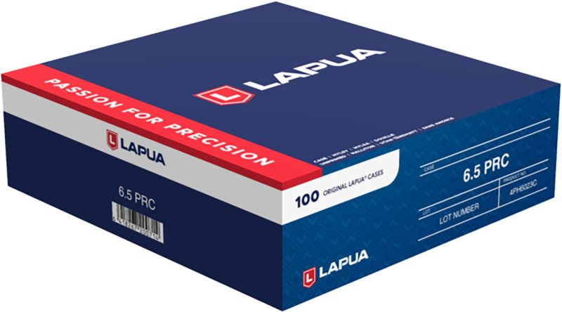 Lapua 6.5 PRC Unprimed Brass Cases 100/Box 4PH6023