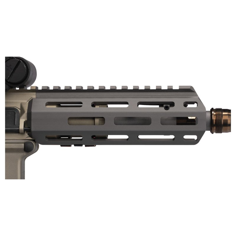 Q LLC 12HBMLOKHGKIT 12In M-LOK Aluminum Handguard Gray
