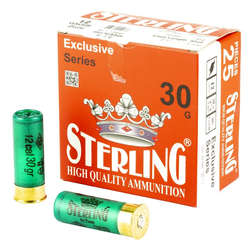 Sterling Exclusive Series 12 Gauge 2.75 In #7 Shot 1-1/6 oz 25 Rounds