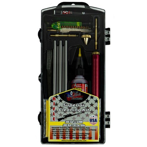 Pro-Shot R30KIT Classic .30 Cal/7.62mm Rifle Cleaning Kit with 32" Rod