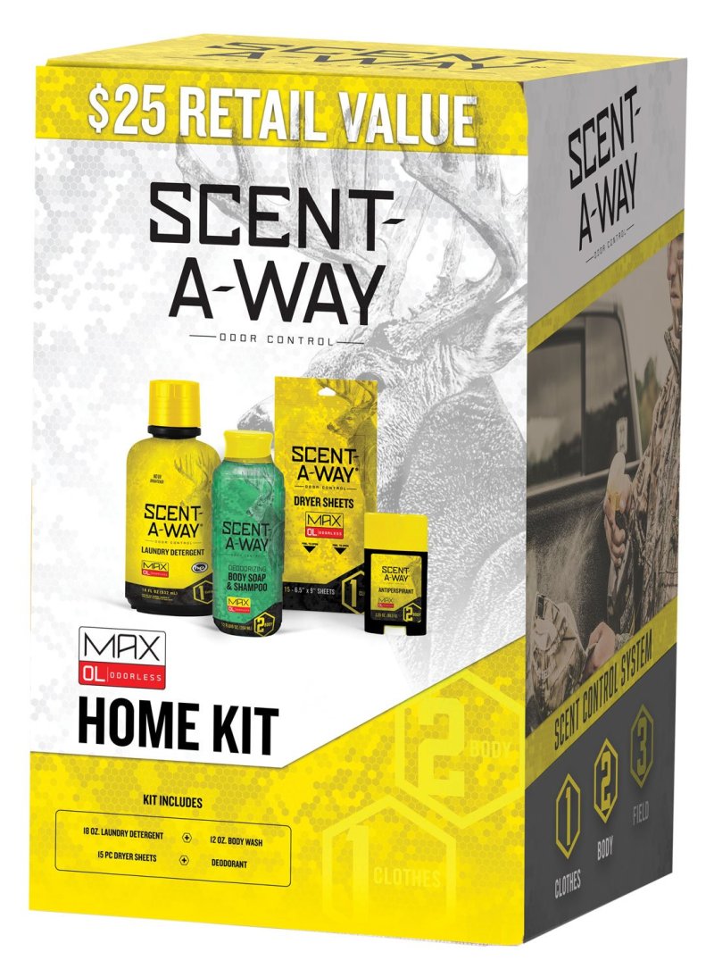 HS Precision Scent-Away Home Kit Odorless Wash Antiperspirant
