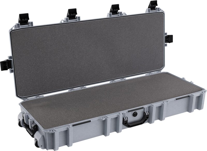 Pelican VCV7300000GRY Vault Tactical Rifle Case 44" Gray with Wheels