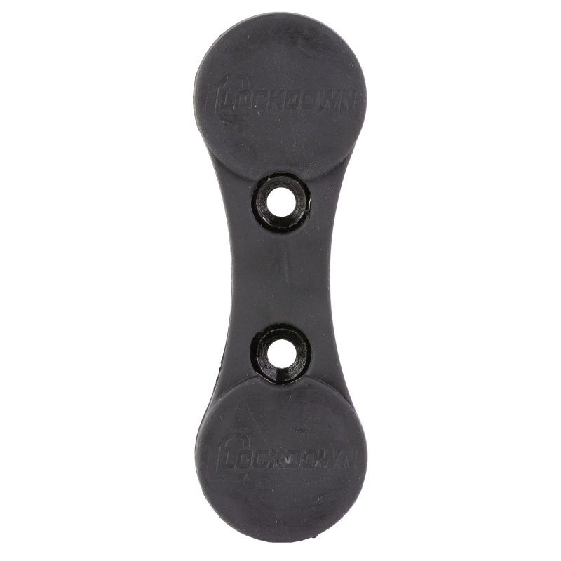 Lockdown 222501 Gun Concealment Magnet Black Metal Holds 1 Handgun
