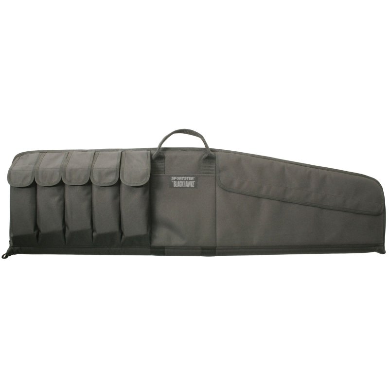 Blackhawk Sportster 74SG03BK Large Tactical Rifle Case 44 In Black