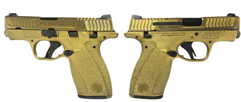 Smith & Wesson Bodyguard 2.0 Gold MS 380ACP 2.75 In 10+1/12+1