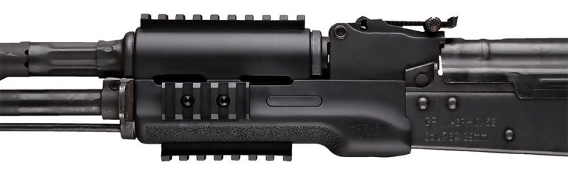 Hogue 74004 Rubber Forend Black OverMolded Grip for AK-47/AK-74