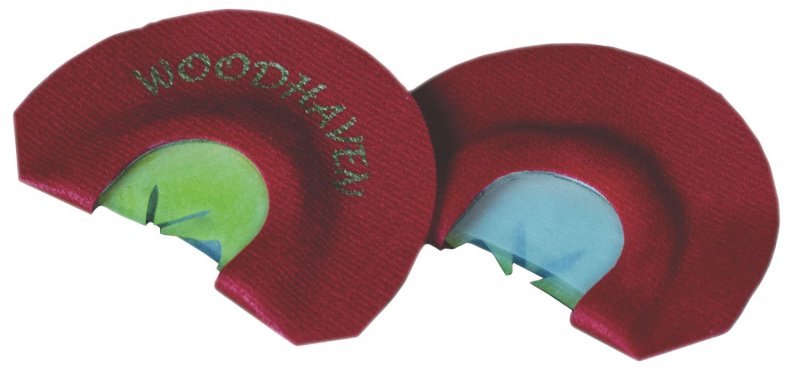 Woodhaven WH198 Raspy Red Reactor Diaphragm Call Triple Reed Turkey Call
