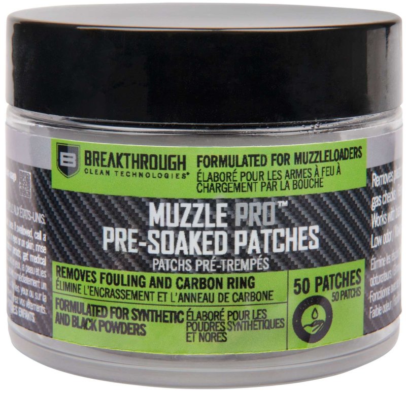 Breakthrough MuzzlePro Pre-Soaked Cleaning Patches