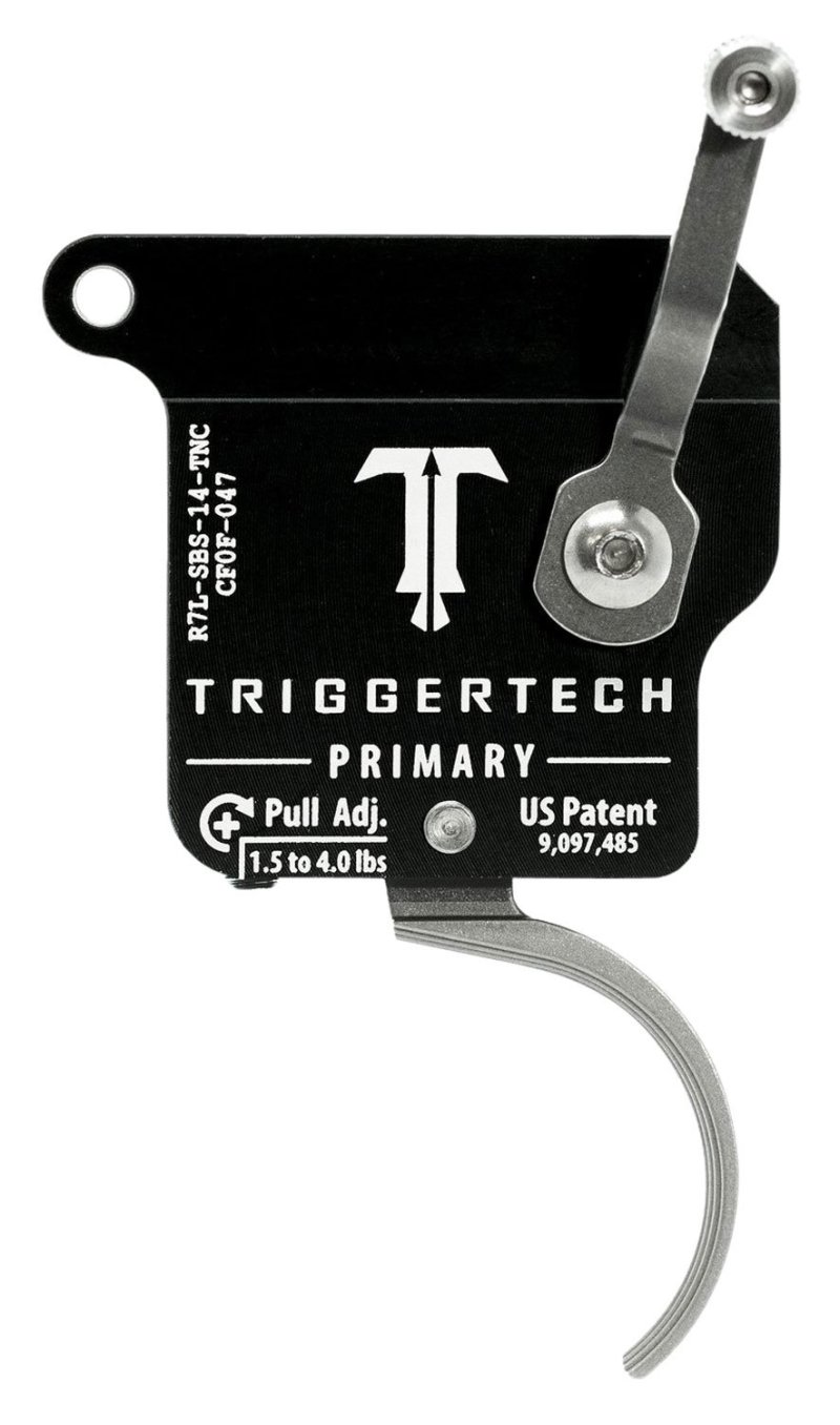 TRIGGERTECH R7LSBS14TNC Remington 700 Trigger 1.5-4lb Curved Left-Hand