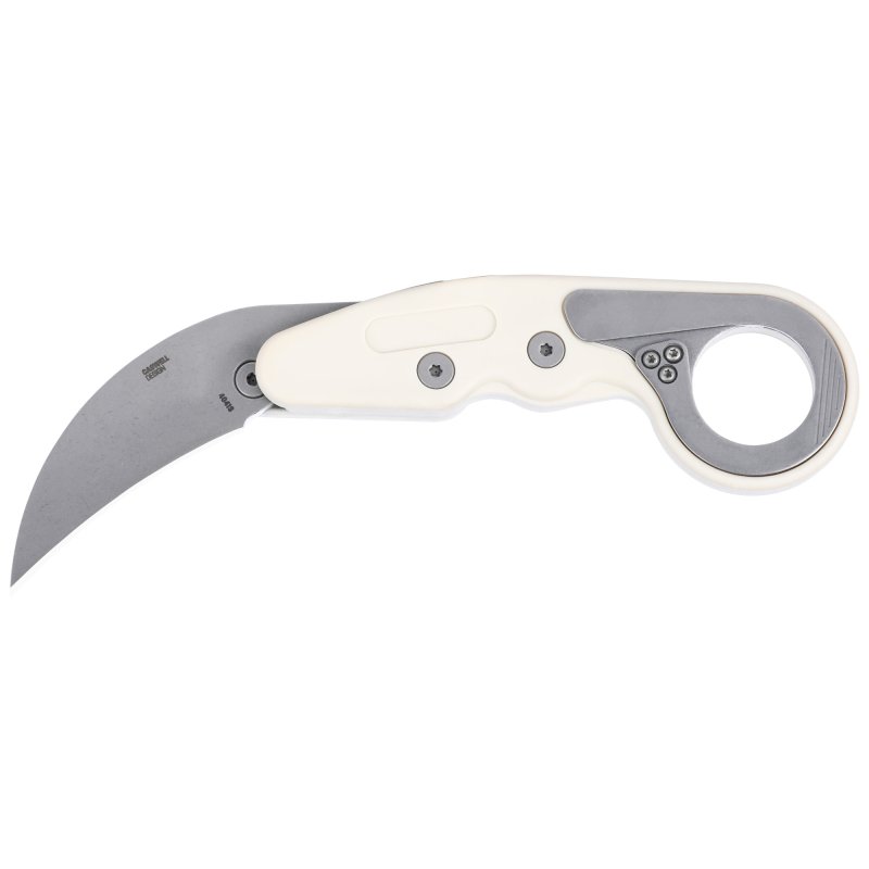 CRKT Provoke 4041S 2.41" Plain Edge Folding Knife Kinematic Ivory