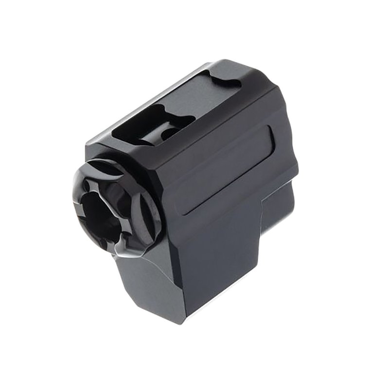 Tyrant CNC TDP365COMPBLK/BLK 9mm Black Aluminum Compensator