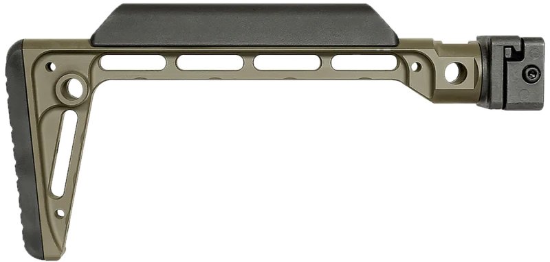 Midwest Industries Minimalistic Side Folding Stock ODG Aluminum