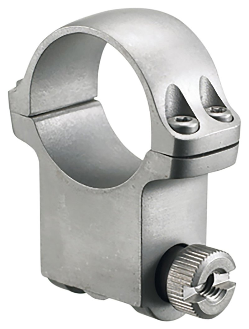 Ruger 30mm Extra High Scope Ring Matte Stainless Steel 90320