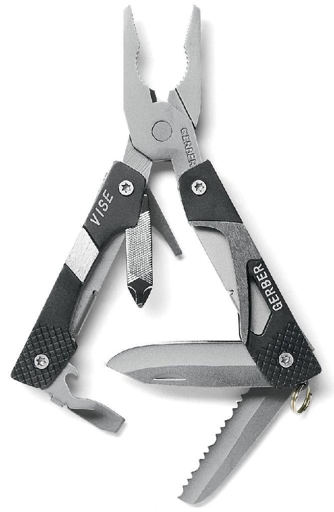 GERBER Vise Pocket Tool Black 0.5in Blade 1.5in Handle 4in Overall