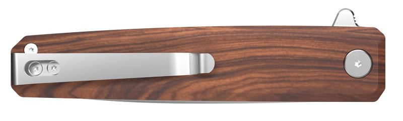 Outdoor Edge PL-1C Peleus Folder 3.1" Blade Wood Handle