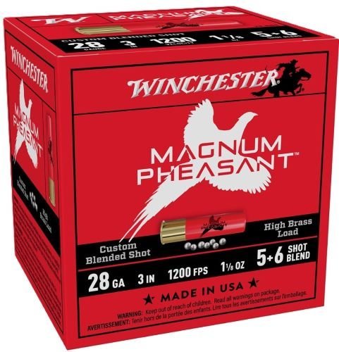 Winchester Ammunition Magnum Pheasant 28GA 2.75In 1-1/8oz Sizes 5/6