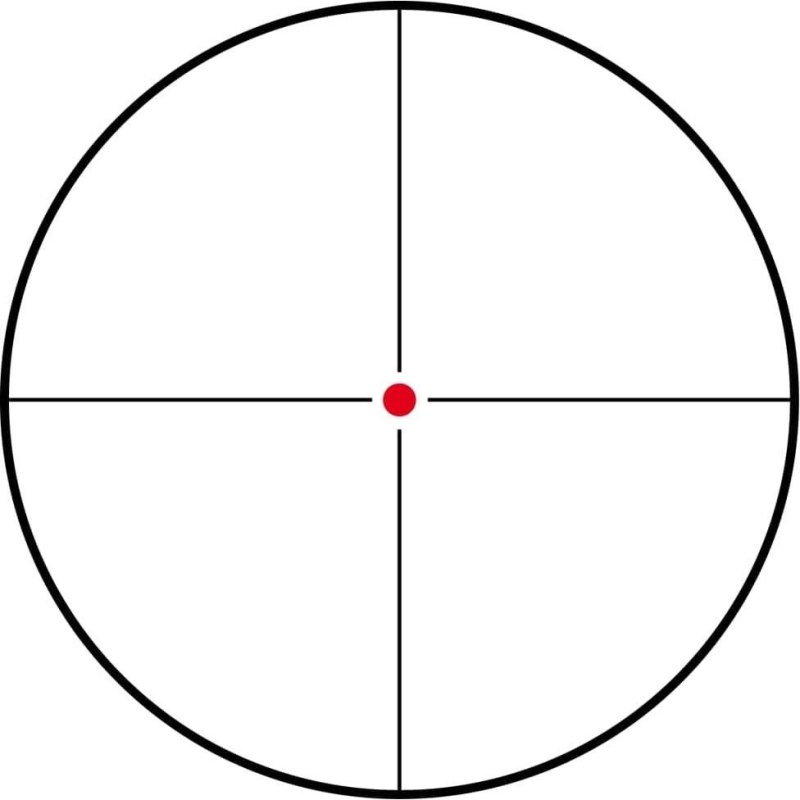 Konus 7274 KonusPro Plus 6-24x50mm Rifle Scope Blue/Red Reticle Matte Black
