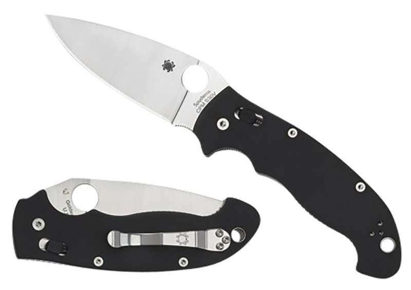 Spyderco C95GP2 Manix 2 XL Knife Black G10 Handle CPMS30V Blade
