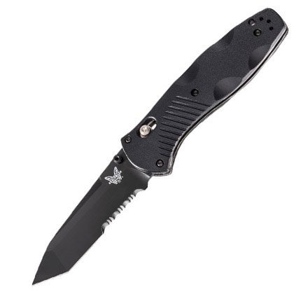 Benchmade 583SBK Osborne Barrage 3.6" Serrated Tanto 154CM Steel