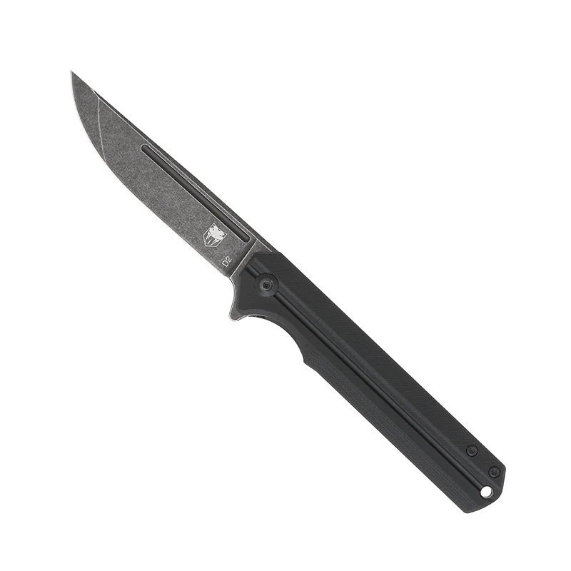 CobraTec Knives Streamline Folding Knife 3.5 In D2 G-10 Black