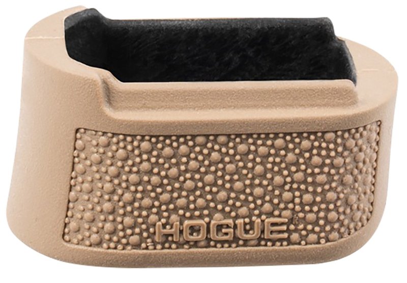 Hogue 18053 Grip Extension Overmolded Rubber Cobblestone FDE 15rd