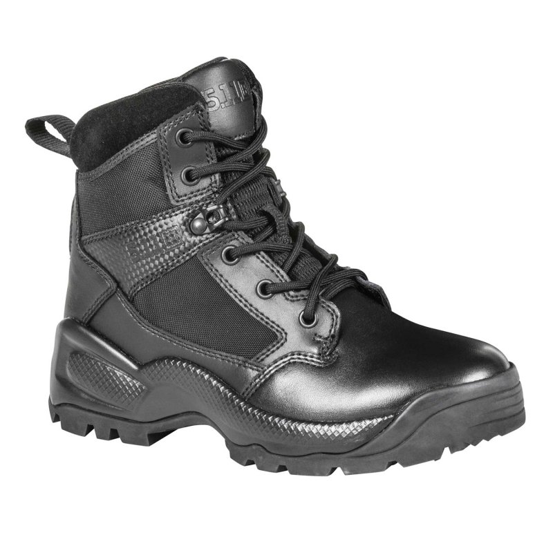 5.11 Tactical 12404ABR-019-9-R Women's ATAC 2.0 6 Side Zip Boot Black 9