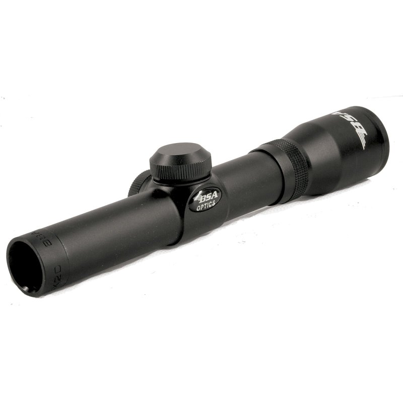BSA Optics PS2X20 Pistol Scope 2x20mm Duplex Reticle Matte Black