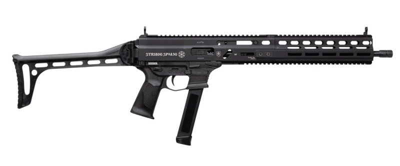 Grand Power Stribog SP9A3G 9mm Luger 16 In 27 Round Black