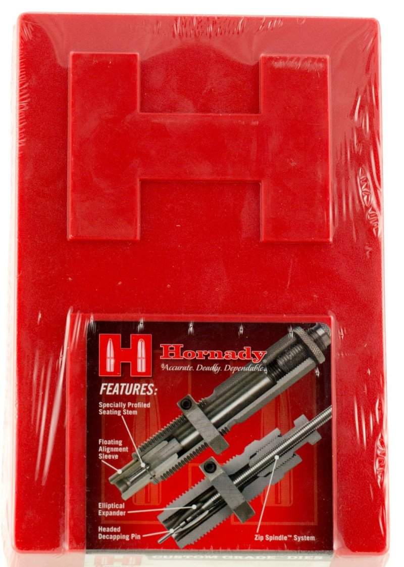 Hornady 546118 Custom Grade Series I 2 Die Set .17 Hornet Steel