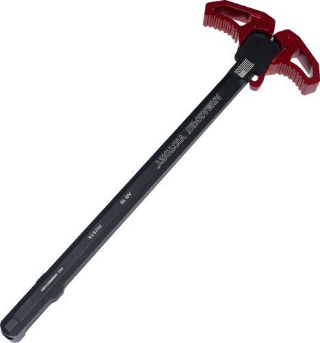 Armaspec ARM162RED Victory Ambidextrous AR-10 Charging Handle Red