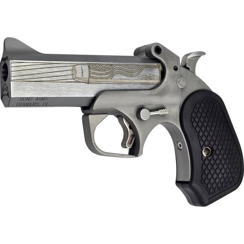 Bond Arms 250th Redneck Derringer .45-70 Govt 4.25 In Stainless