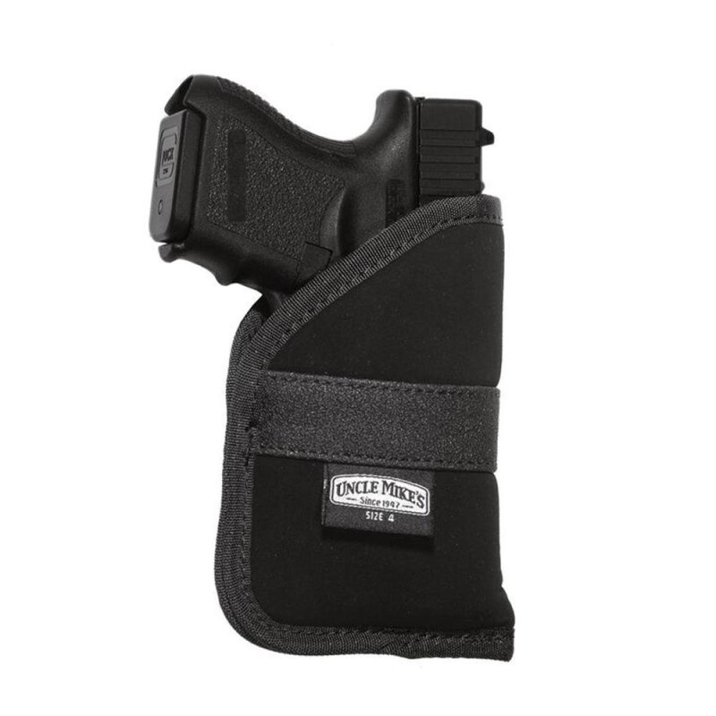 Uncle Mike's OT IWB Holster Size 4 Black Ambi