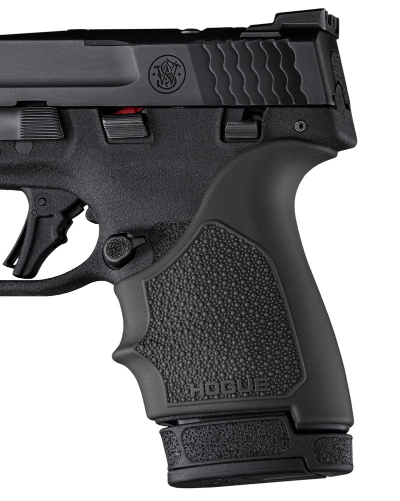 Hogue HandAll Beavertail Handgun Grip Sleeve for S&W M&P 9 Shield Plus Black