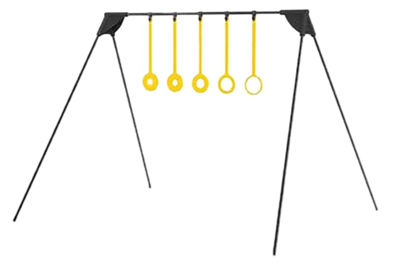 Caldwell 4002309 AR500 Rimfire KYL Ring Challenge Target Black/Yellow