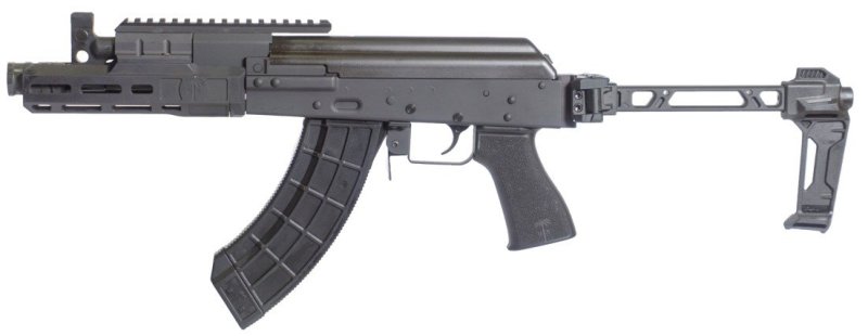 CENTURY ARMS Draco Tactical 7.62x39mm 7.5in 30rd Pistol w/SI Brace HG8007-N