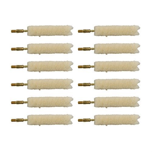 Brownells Wool Bore Mop 10MM/40 Caliber 12 Pack