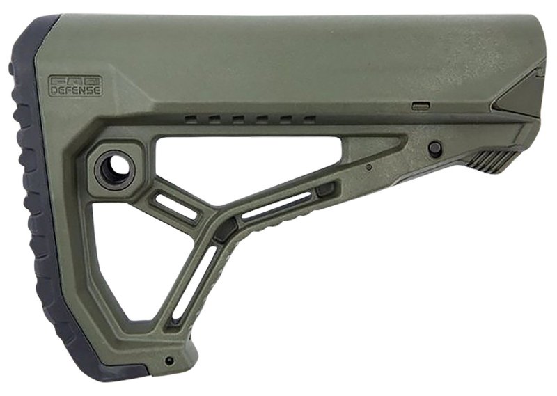FAB Defense FXGLCOREG AR15/M4 Buttstock Olive Drab Green