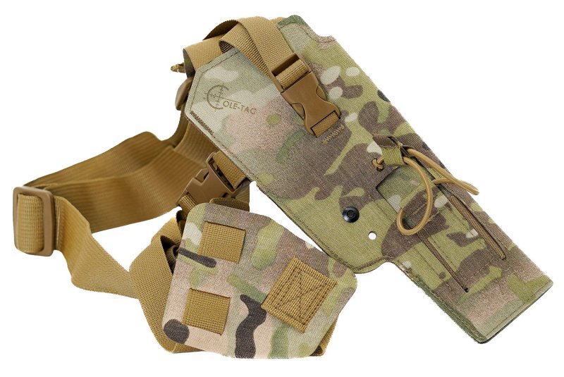 Cole-Tac Varmint Wrangler Pistol Holder VW213 Multi-Cam Left Hand