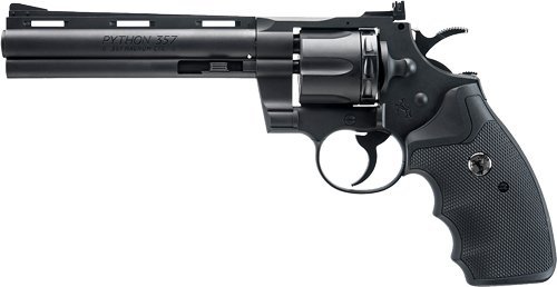 Umarex 2254040 Colt Python .177 CO2 BB Revolver 6" Barrel, Blued Finish