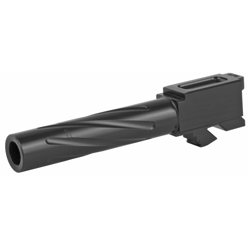 Rival Arms 20G201A Barrel Glock 19 Gen 3/4 9mm Fluted 416R PVD Black